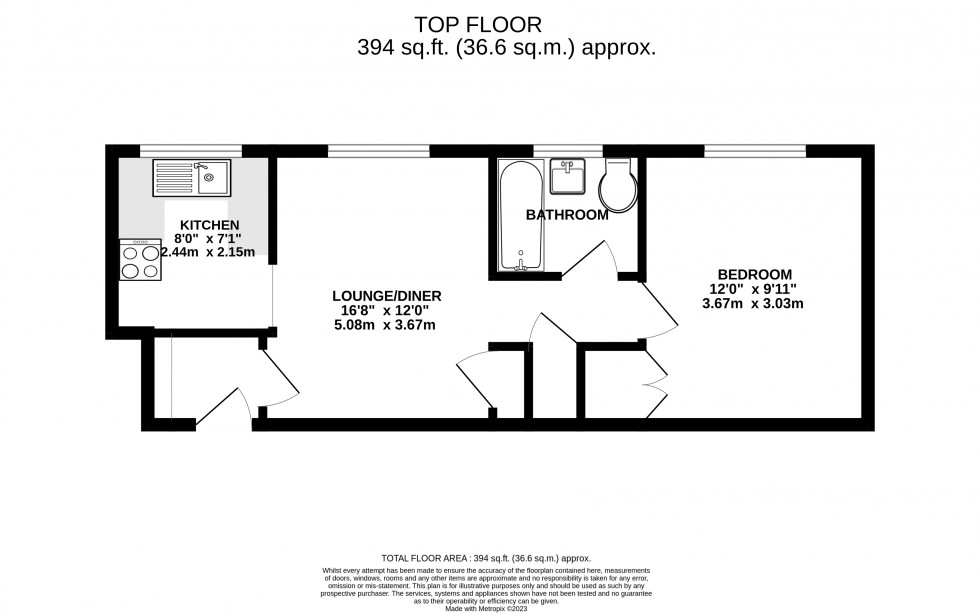 Floorplan for Wallington