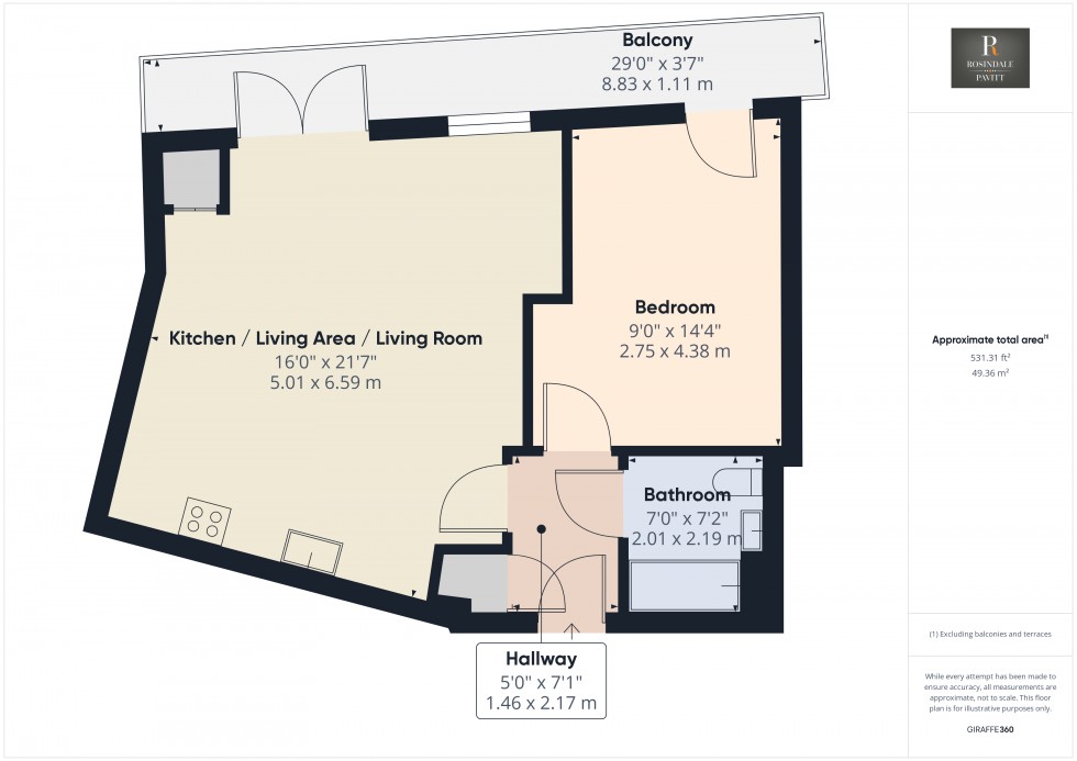 Floorplan for Mitcham Junction, Mitcham